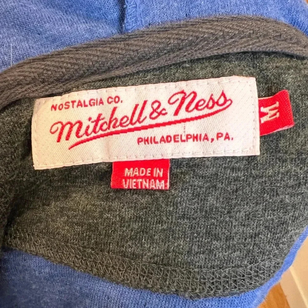 NFL SEATTLE SEAHAWKS MITCHELL & NESS THROWBACKS HOODIE L/S SWEATSHIRT MEDIUM - Picture 5 of 7